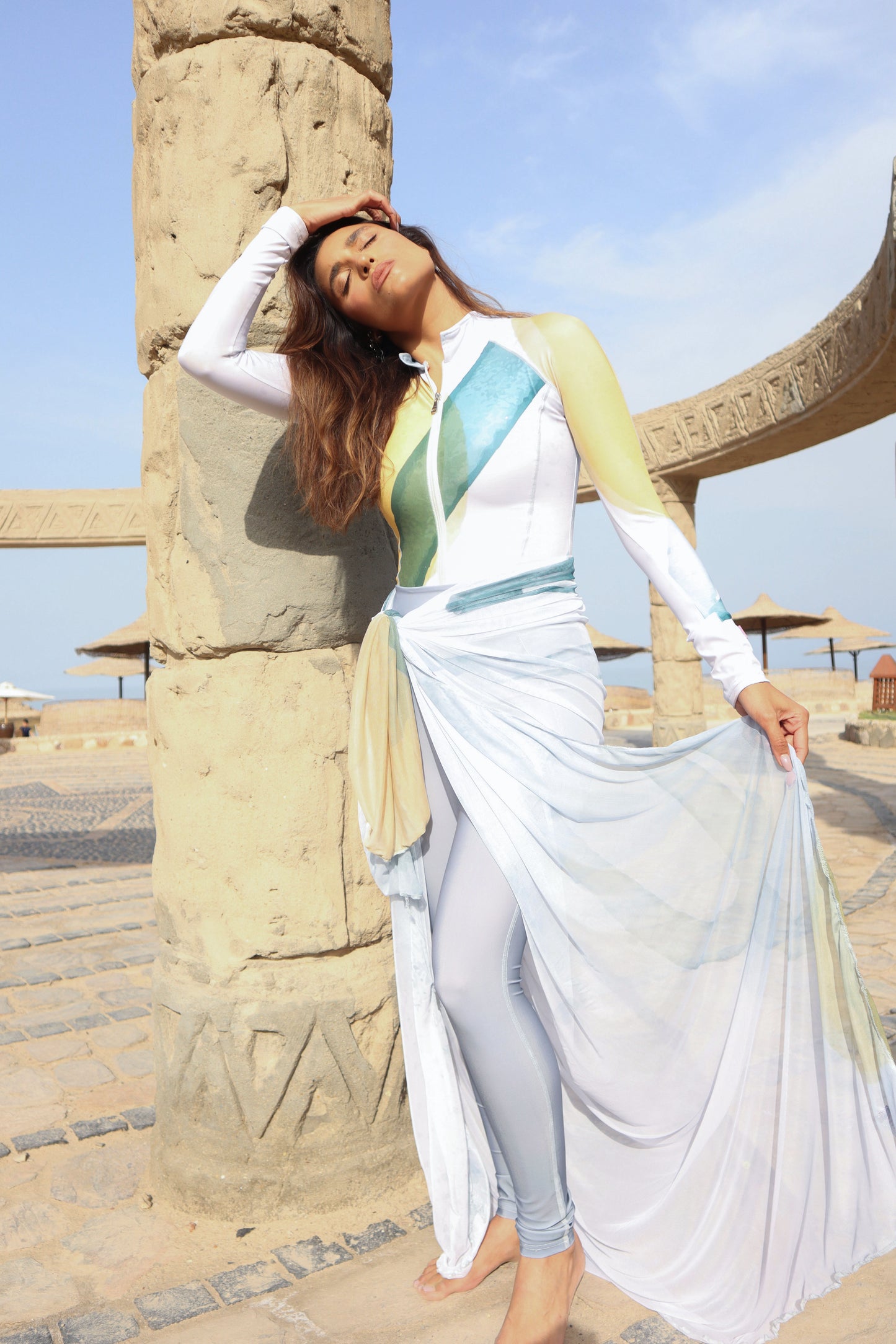 The Cuba Cabana Maxi Tulle Skirt