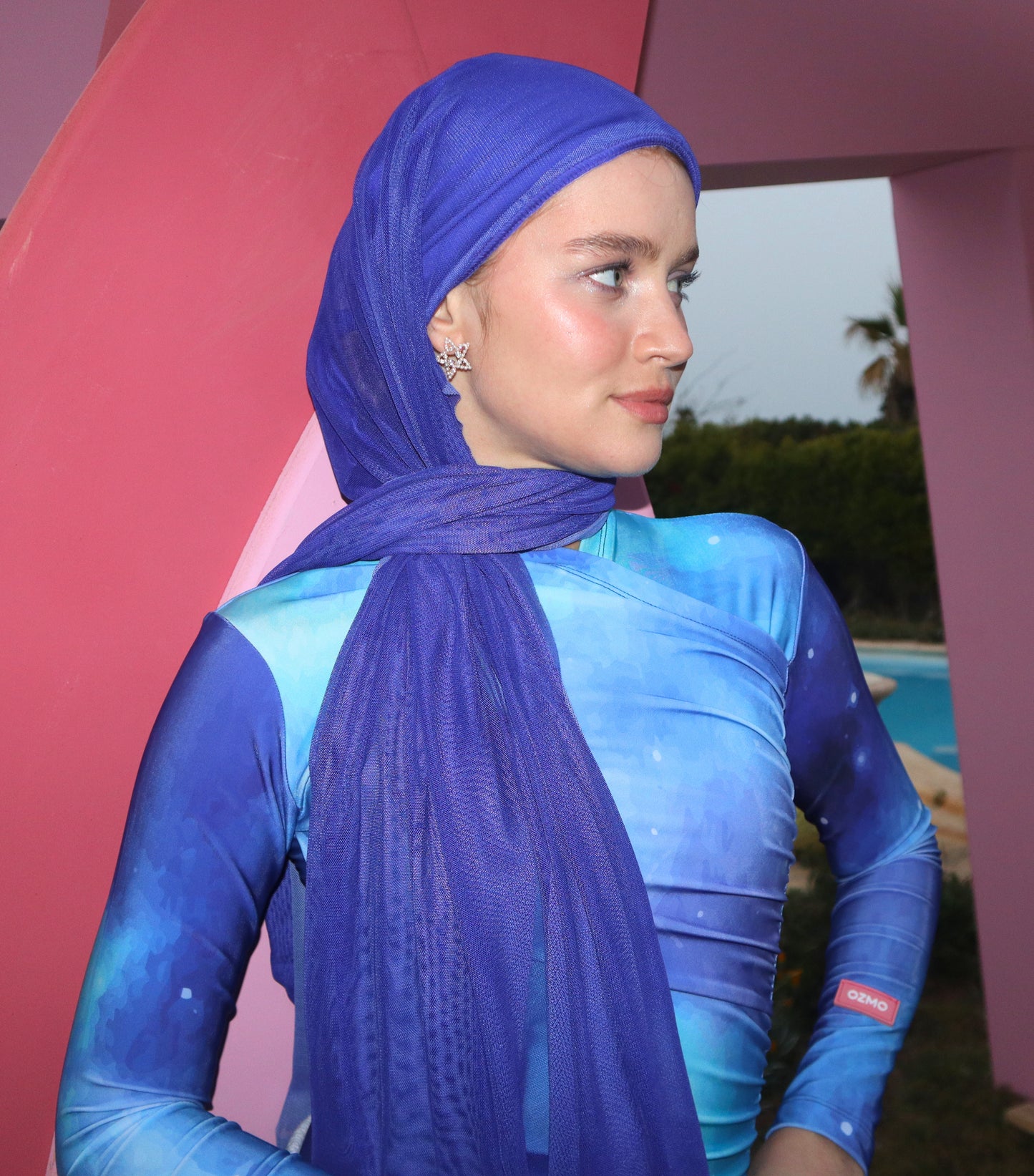 Nebula Swim Hijab
