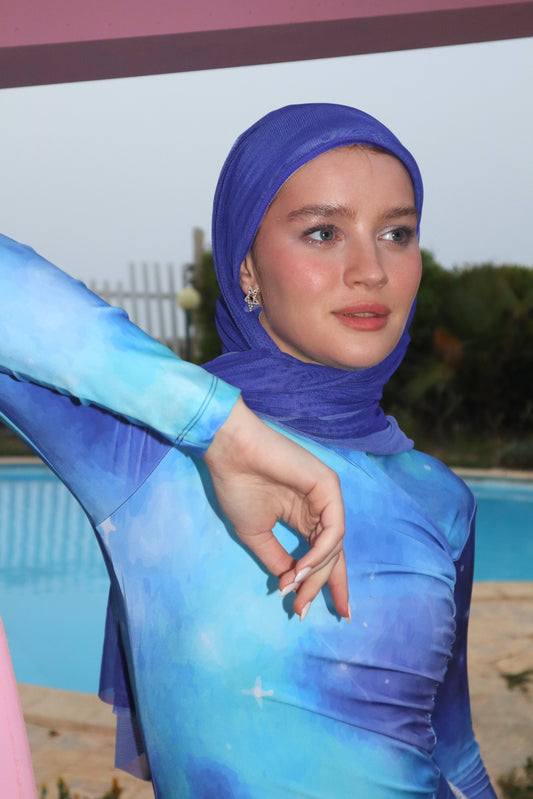 Nebula Swim Hijab