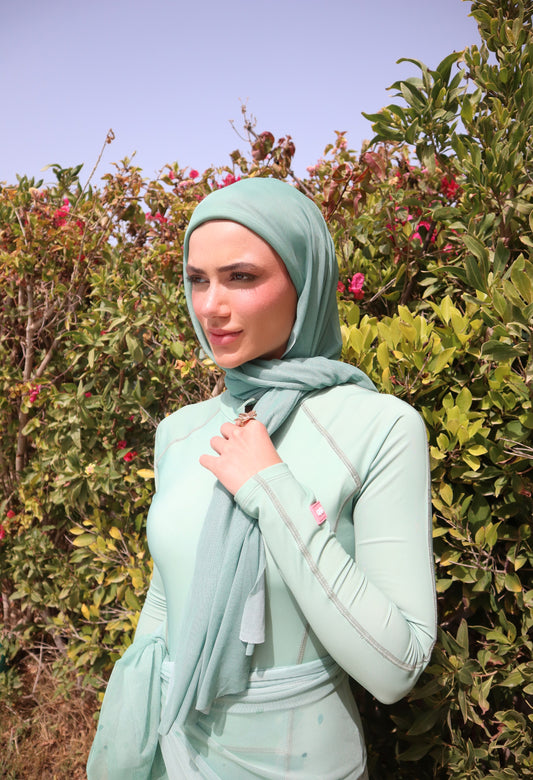 Sage Siren Swim Hijab