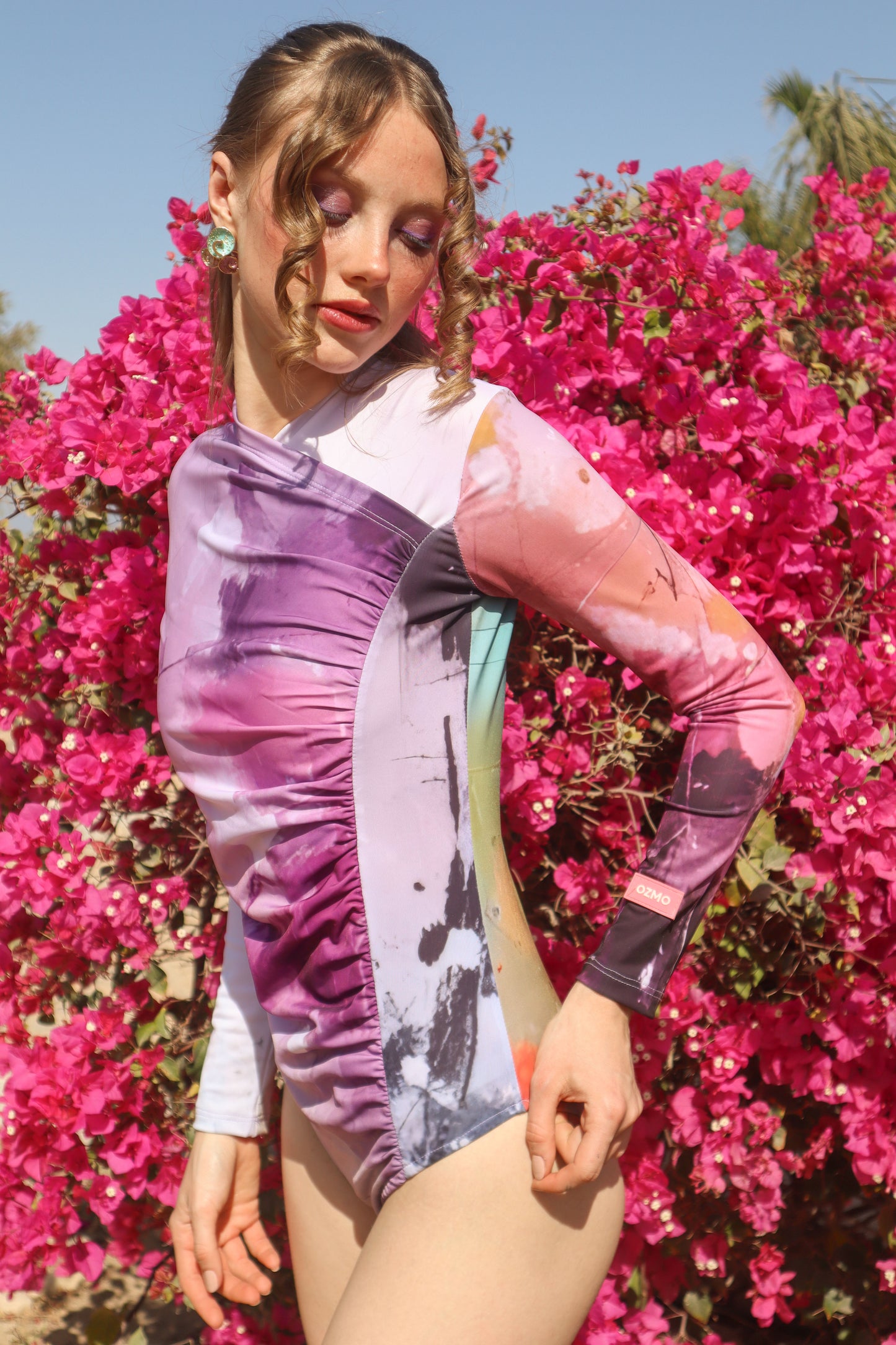 Lavender Blossom Bodysuit